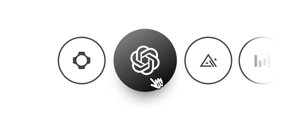 Works with OpenAI, fal.ai, Black Forest Labs, Google (Nano Banana), ByteDance, Stability AI, xAI, Luma AI, ClipDrop