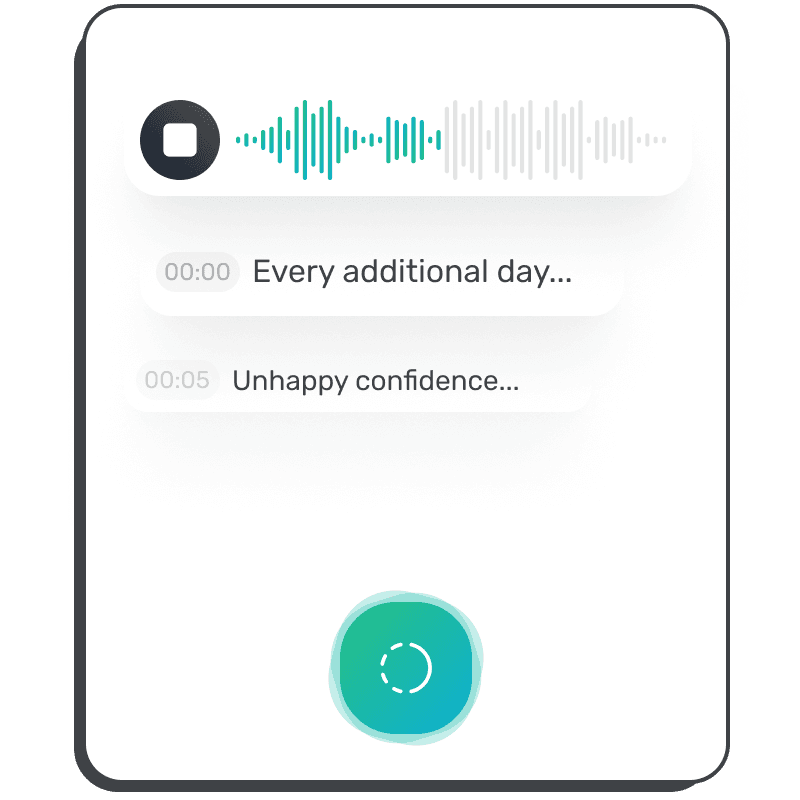Meetings, lectures, podcasts and subtitles