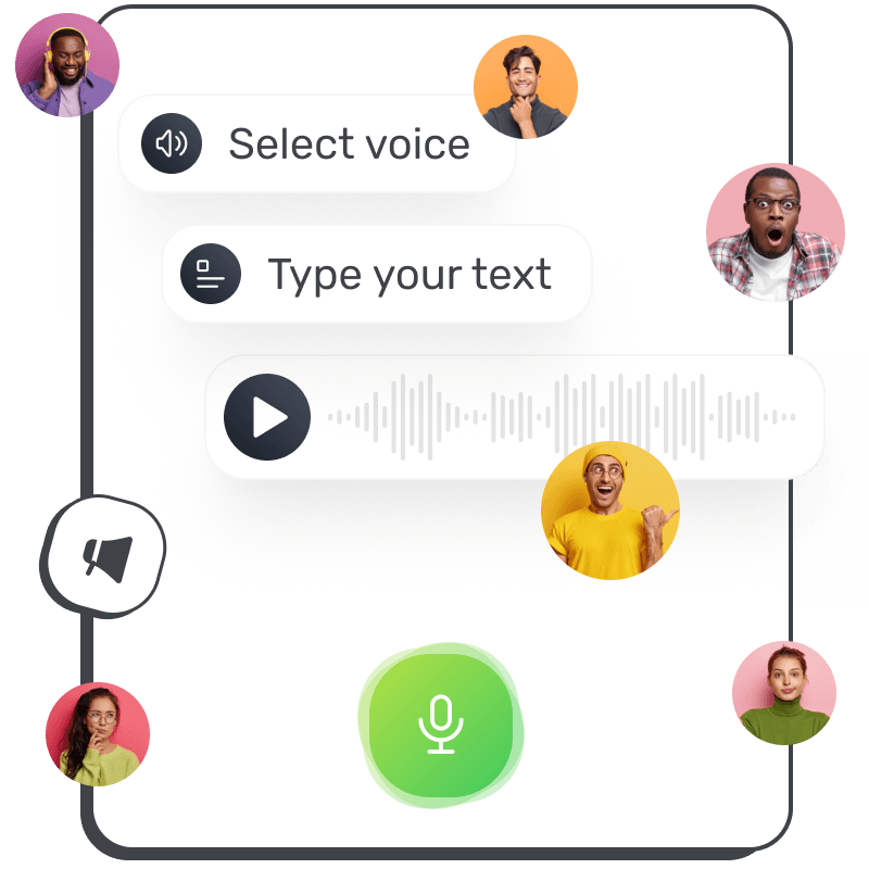 Let users speak in their own voice