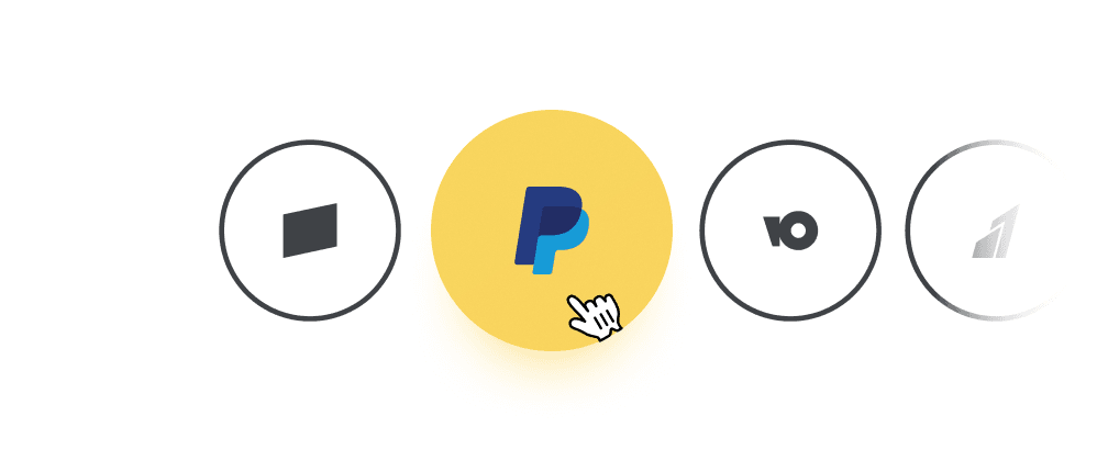 Works with Stripe, PayPal, Razorpay, Paystack, YooKassa, Iyzico, Cryptomus, Mercado Pago, Xendit
